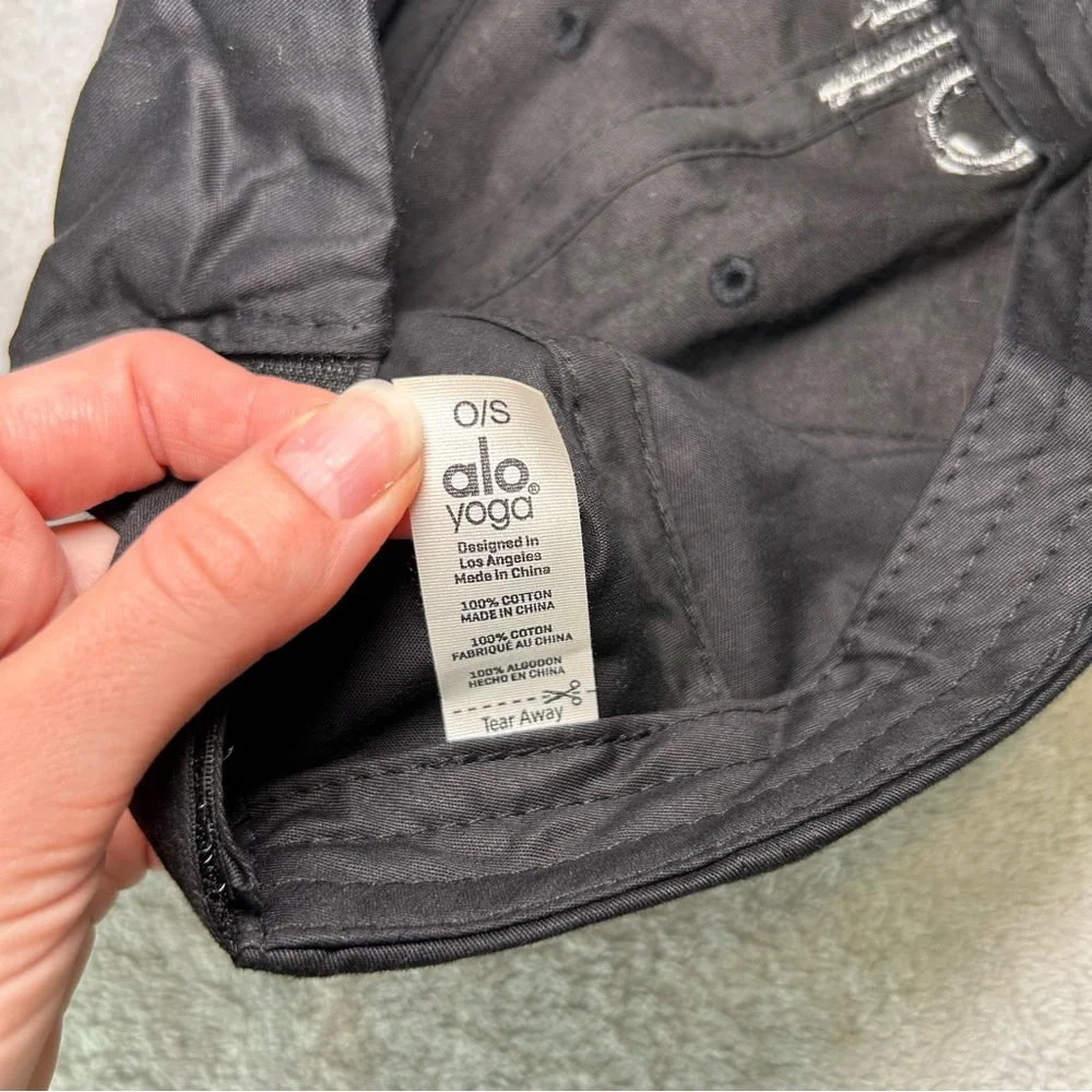 Alo Yoga Off-Duty Cap Black One Size - Picture 8 of 9
